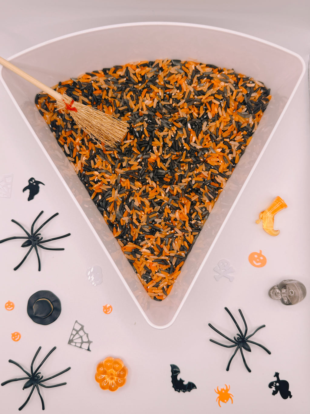 Pumpkin Sensory Bin Filler