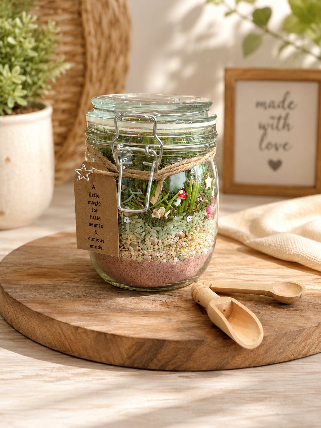 Fairy Kingdom Sensory Play Jar | Pour & Play Sensory Kit