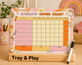 Personalised Flower Power Reward Chart | Reusable Behaviour & Routine Chart
