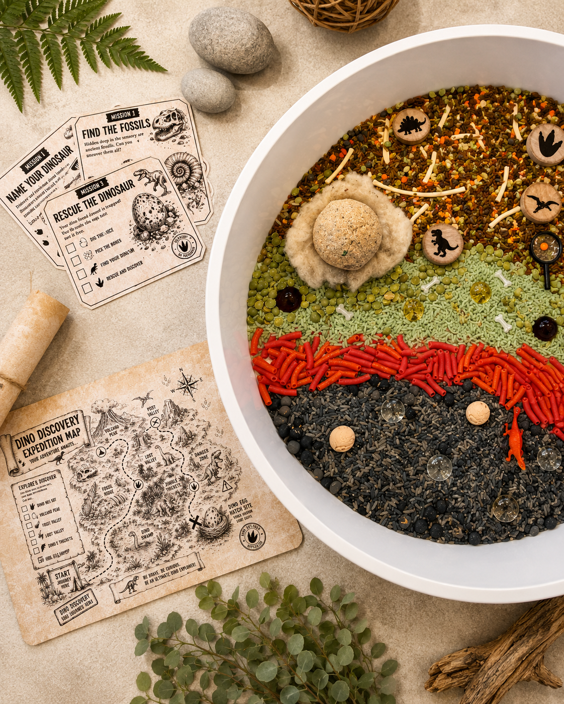 Dinosaur Sensory Play Kit