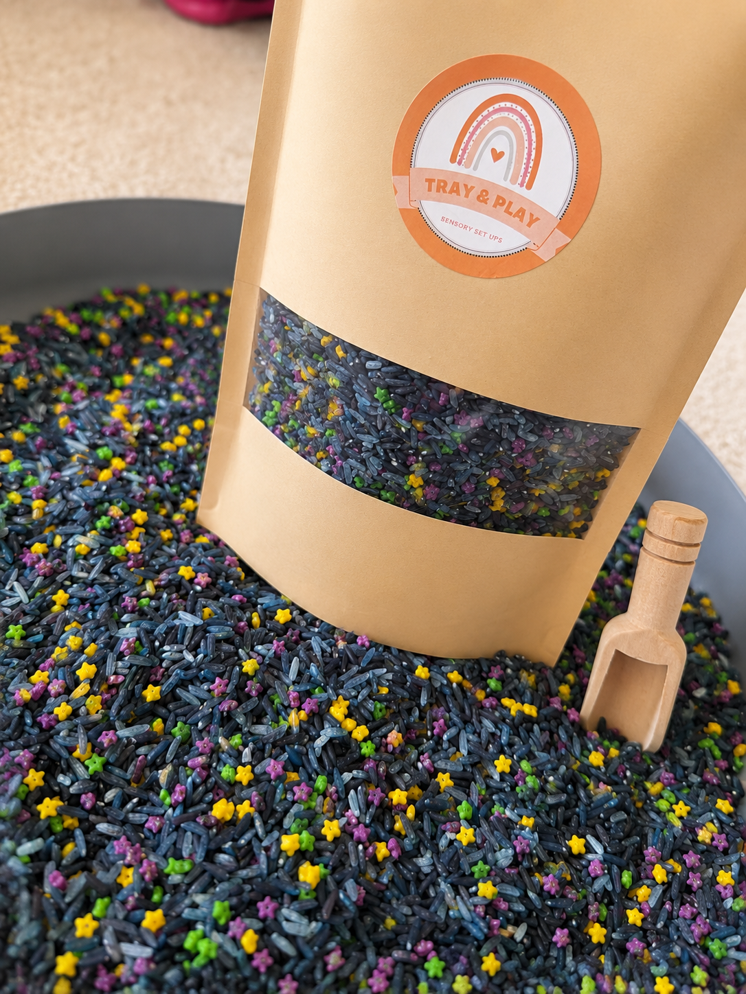 Space Sensory Play Mix | Galaxy Sensory Bin Filler