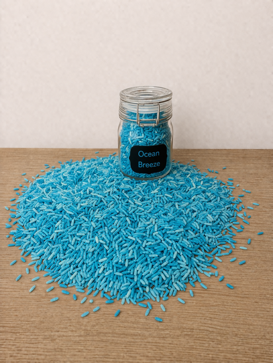 Ocean Breeze Sensory Play Jar | 150ml Glass Sensory Mix