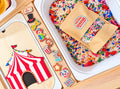 Circus Sensory Play Bundle | FLISAT Insert, Sensory Mix, Wooden Accessories & Printables
