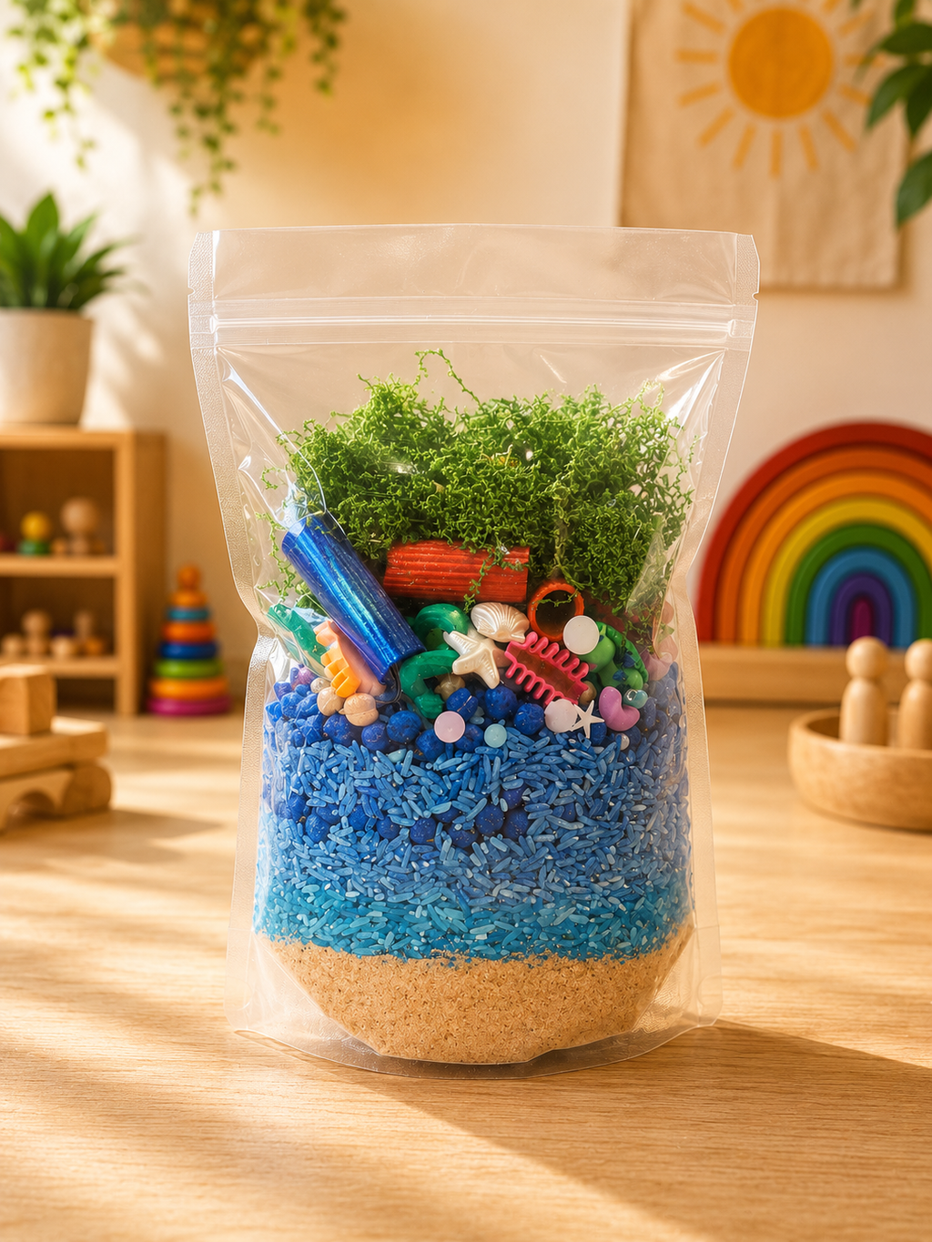 Ocean Pour & Play Sensory Kit