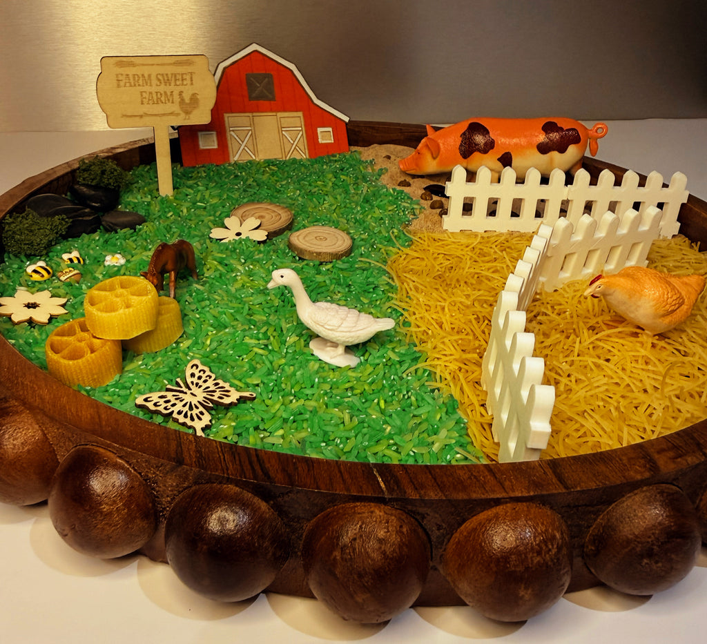 Farmyard Sensory Tray