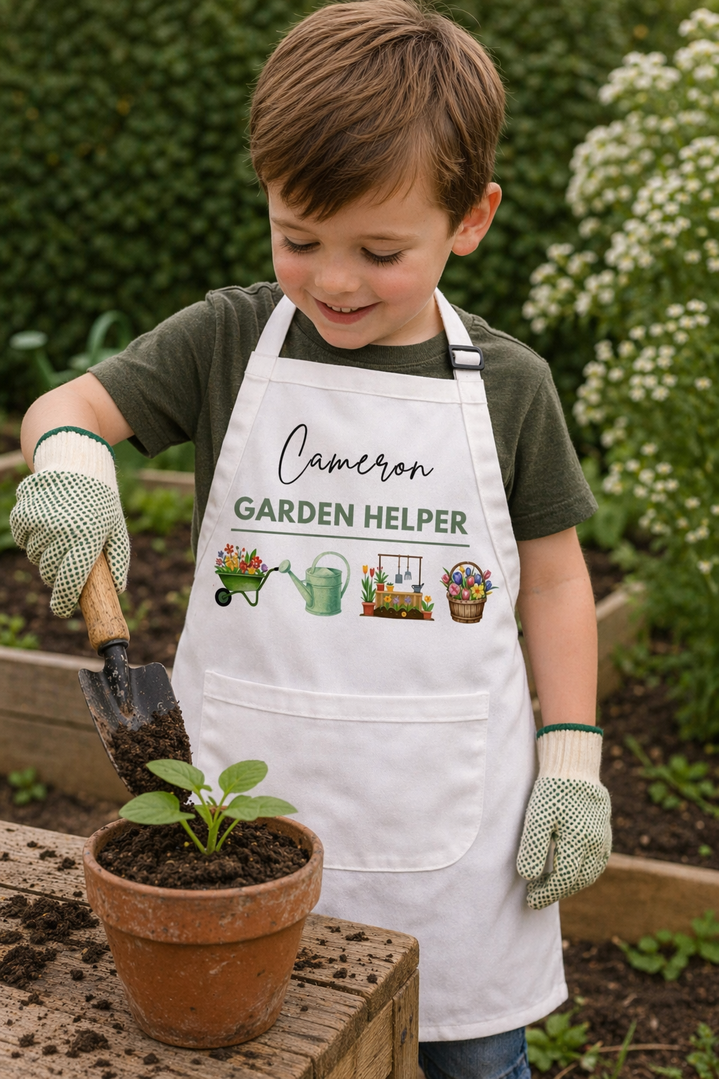 Personalised Children’s Apron