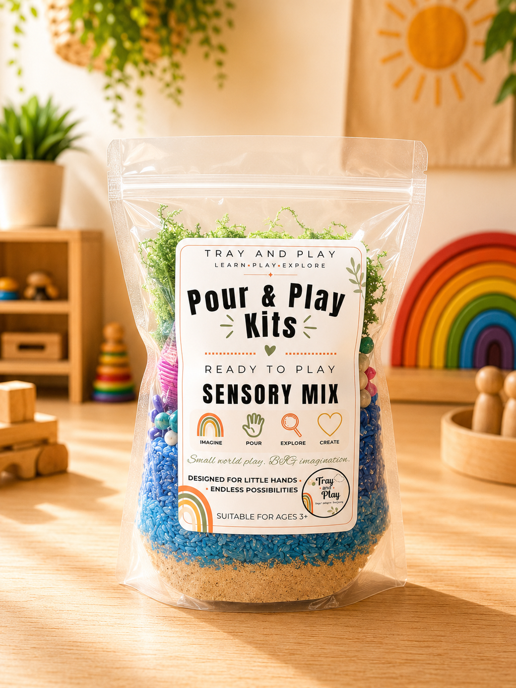 Ocean Pour & Play Sensory Kit