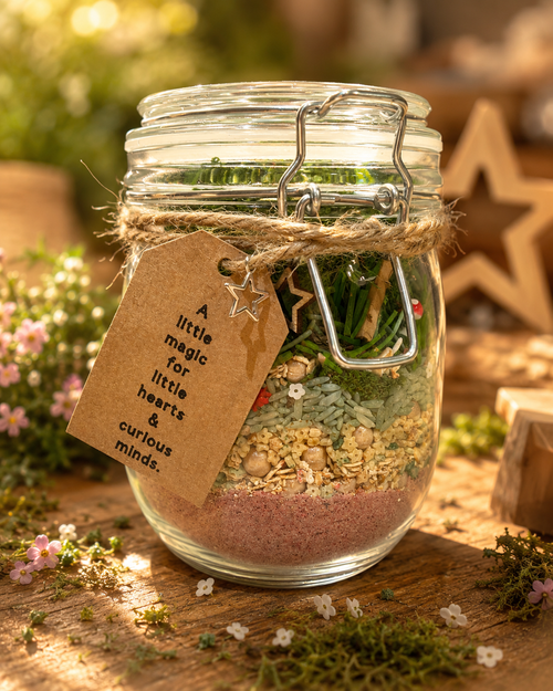 Fairy Kingdom Sensory Play Jar | Pour & Play Sensory Kit
