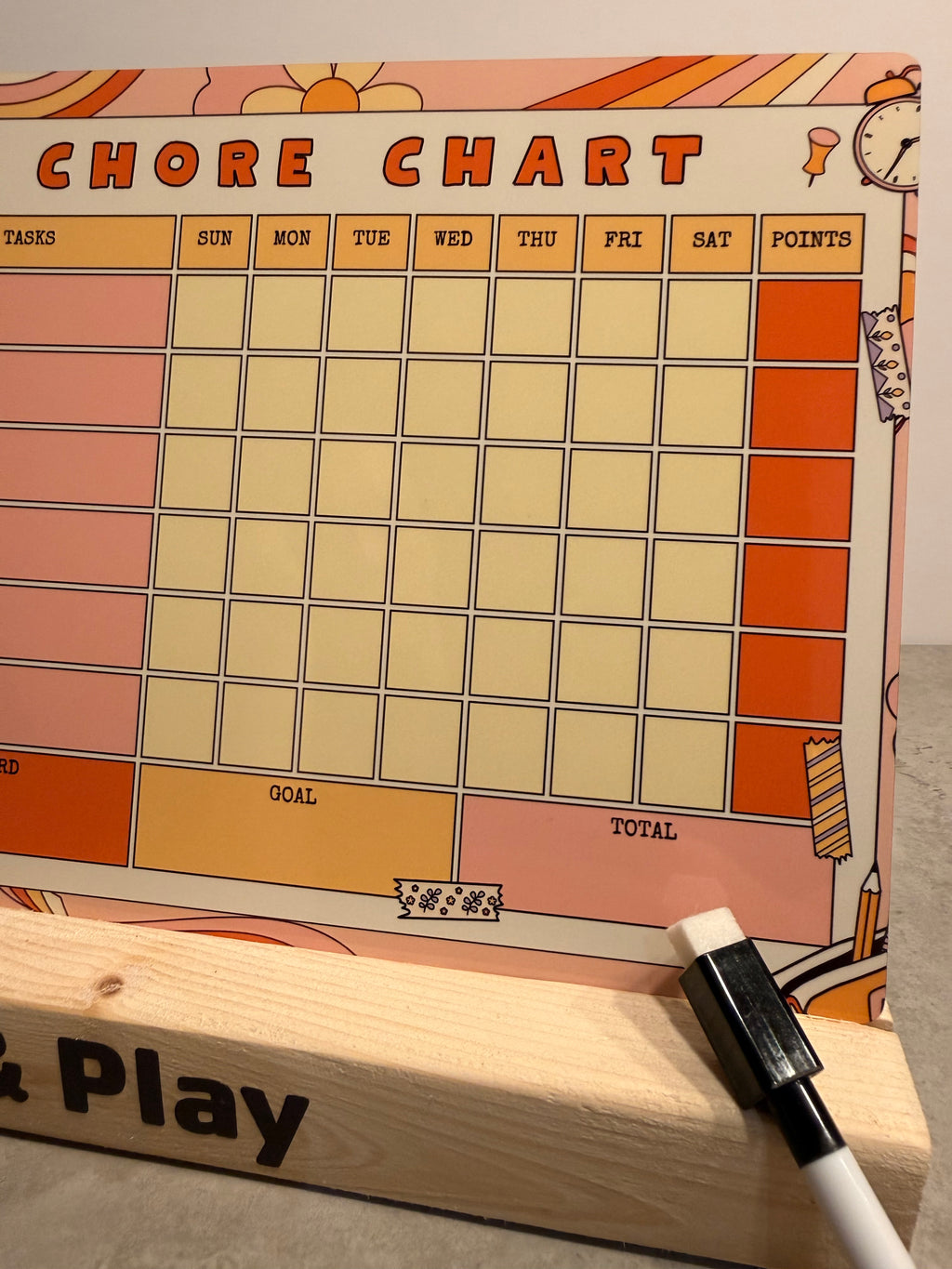 Flower Power Reward Chart | Reusable Behaviour & Routine Chart