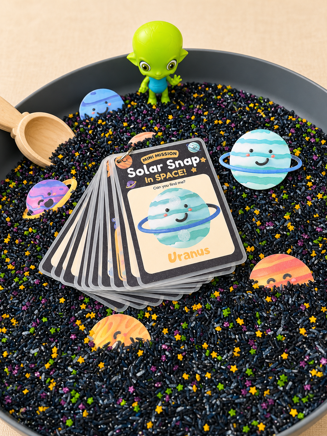 Space Sensory Play Kit | Solar System Learning Through Play Activity