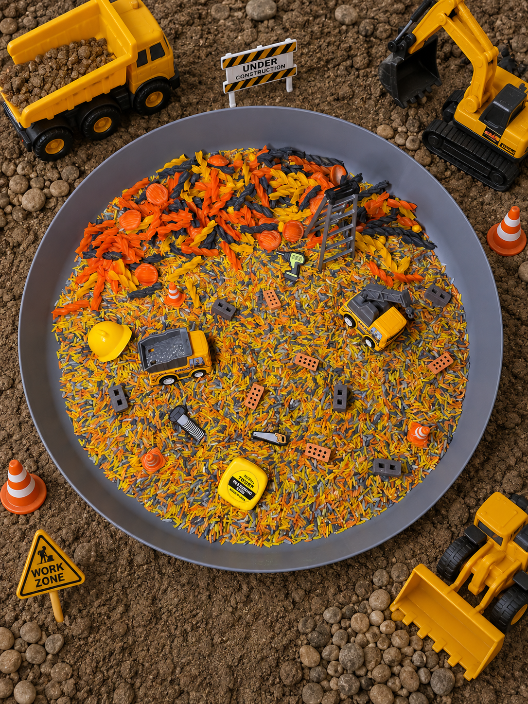 Construction Sensory Play Kit