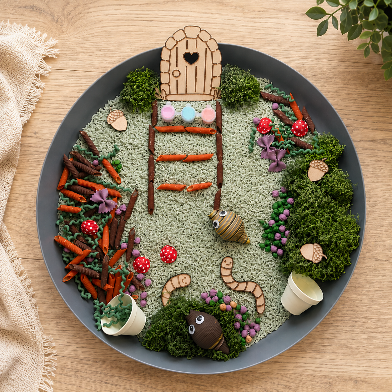 Enchanted Fairy Forest Sensory Play Tray | Complete Sensory Bin Kit | Montessori Inspired | 3+ Years