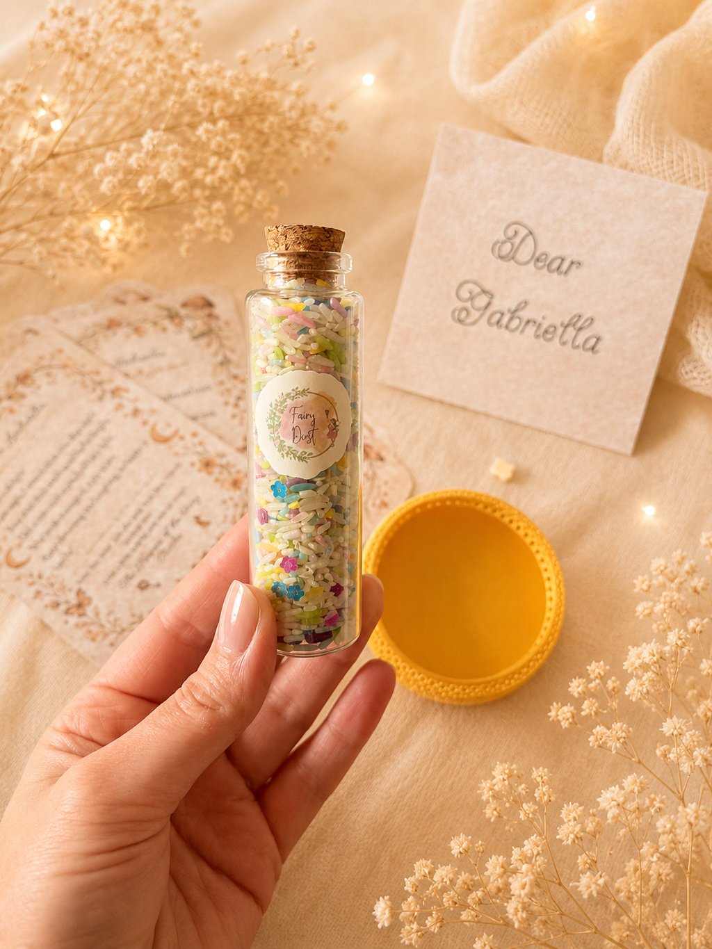 Personalised Tooth Fairy Kit | Letters, Fairy Dust & Keepsake Set