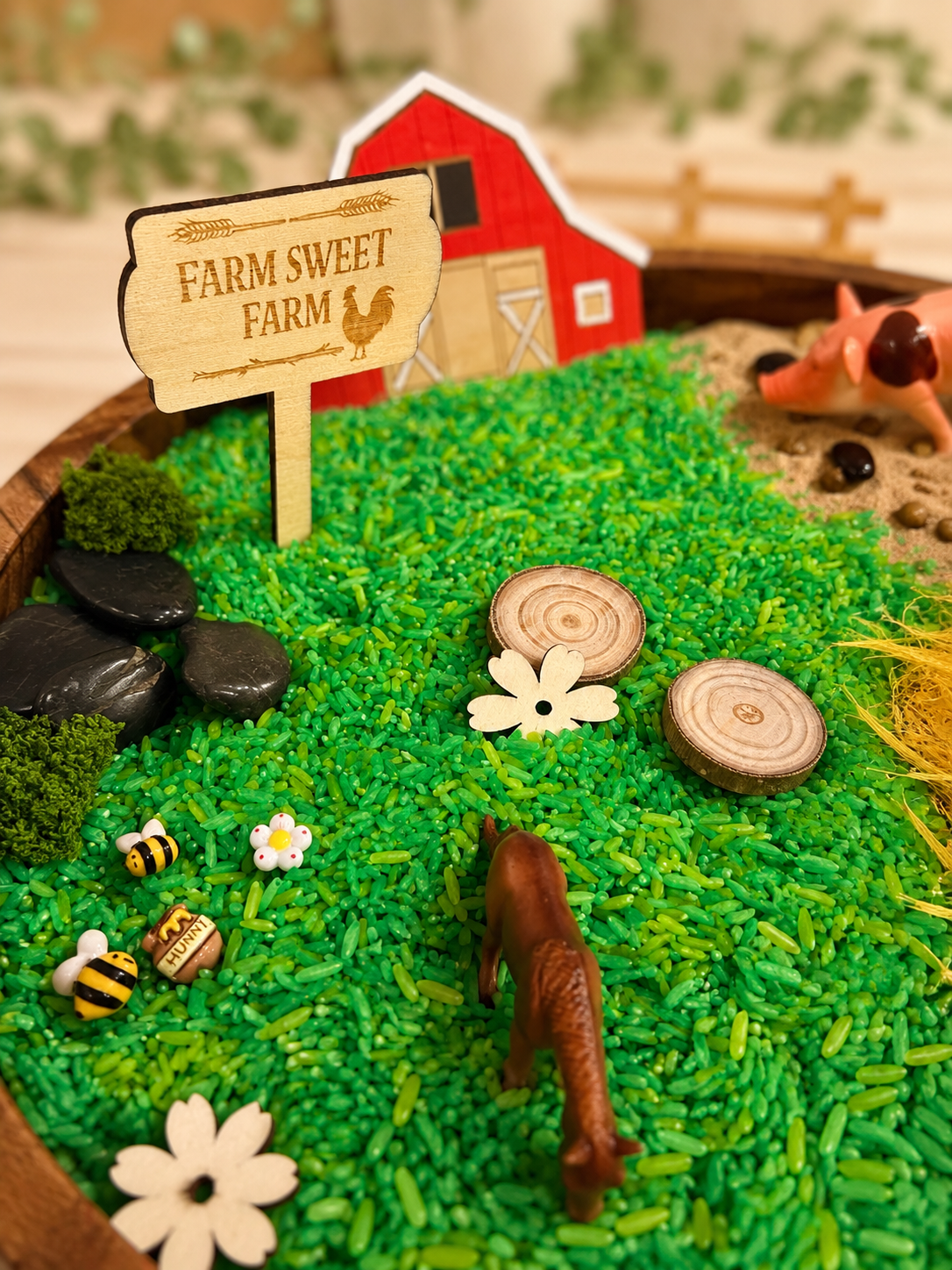 Farmyard Sensory Tray