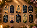 Wizard Potion Labels