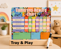 Personalised Space Reward Chart | Reusable Behaviour & Routine Chart