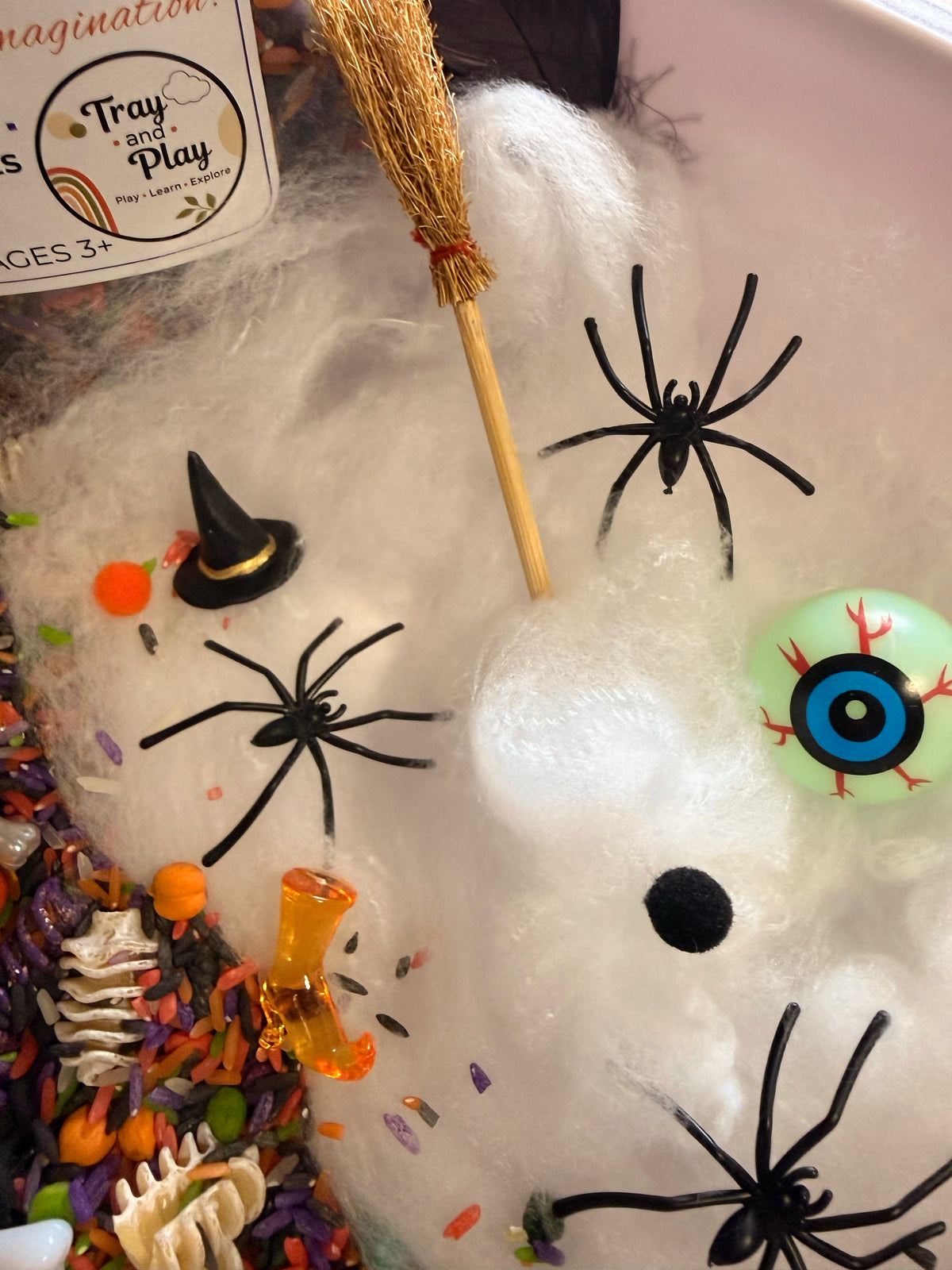 Personalised Premium Halloween Sensory Kit | Spooky Sensory Play for Kids (3+)