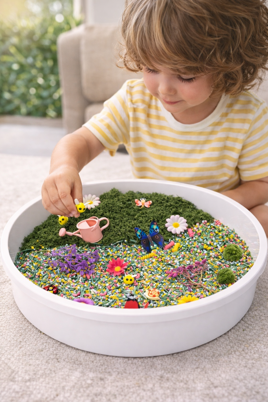 Meadow Sensory Play Kit | Nature Inspired Sensory Tray for Kids