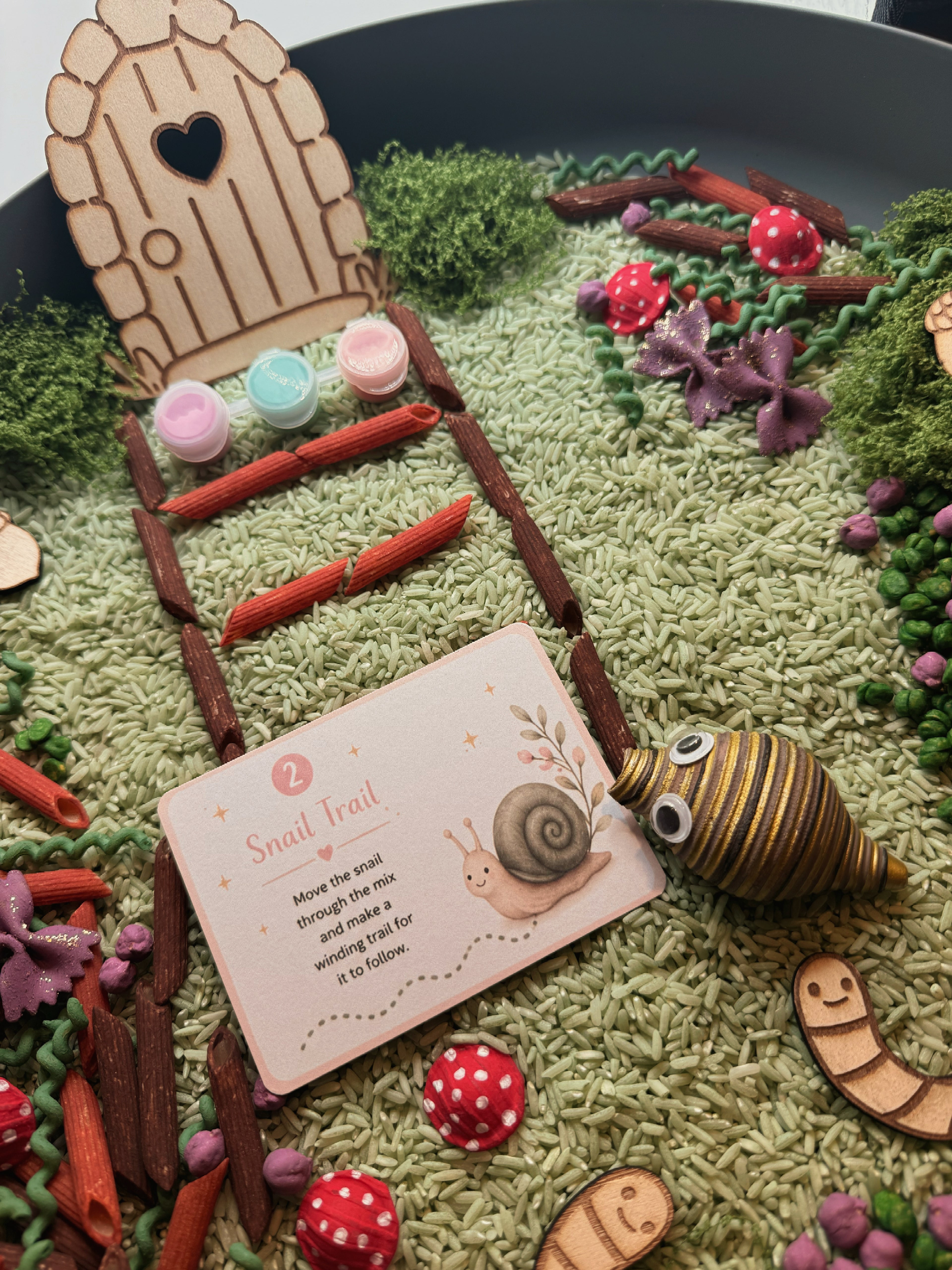 Enchanted Fairy Forest Sensory Play Tray | Complete Sensory Bin Kit | Montessori Inspired | 3+ Years