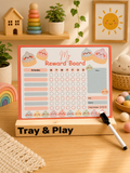 Dumpling Reward Chart | Reusable Behaviour & Routine Chart for Kids