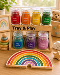 Rainbow Sensory Jars (Full Set)