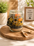 Construction Sensory Play Jar | Builder-Themed Pour & Play Activity