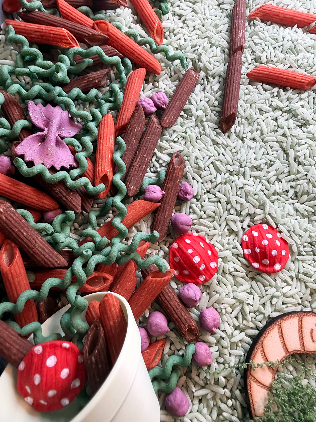 Enchanted Fairy Forest Sensory Play Tray | Complete Sensory Bin Kit | Montessori Inspired | 3+ Years
