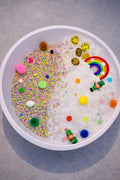Somewhere Over The Rainbow Sensory Tray 🌈