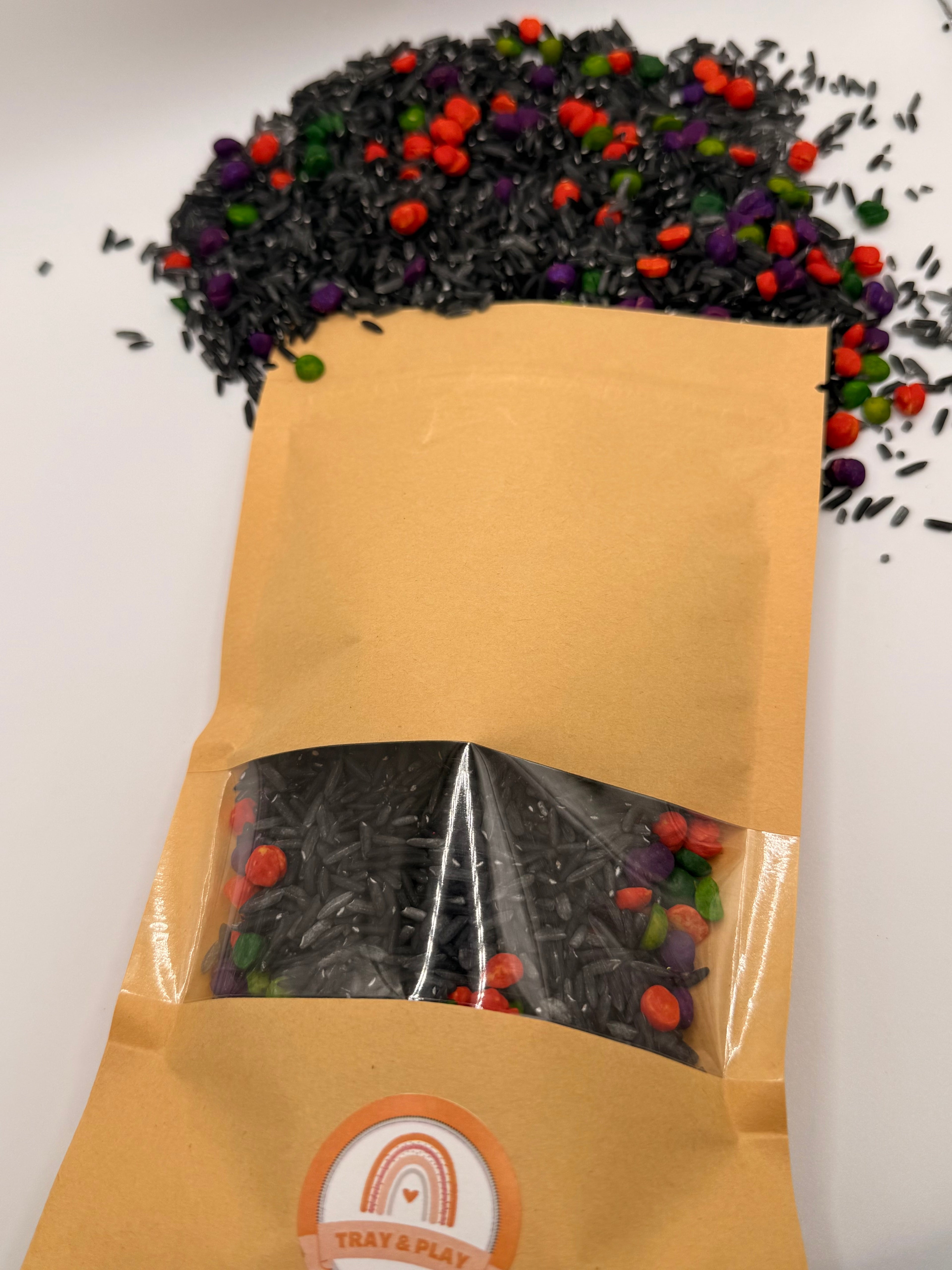 Haunted Harvest | Halloween Sensory Bin Filler