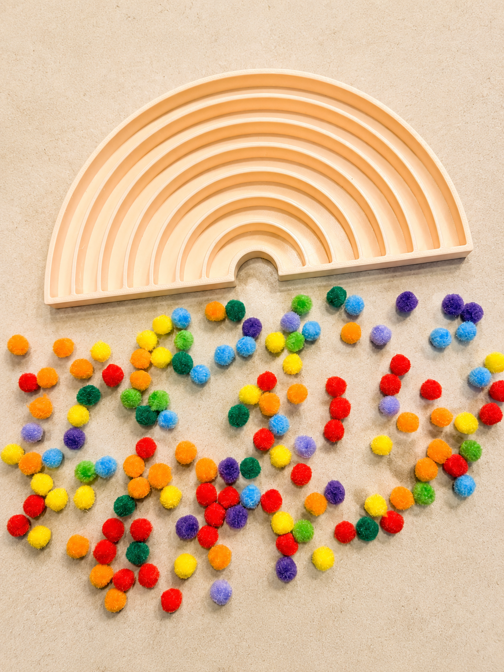 Rainbow Learning Kit | Colour Matching & Fine Motor Activities