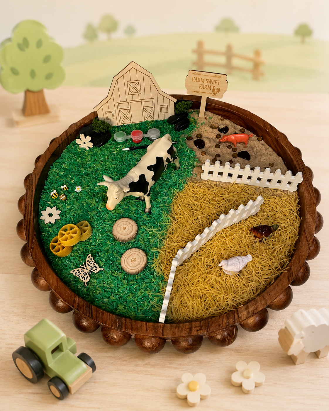 Farmyard Sensory Tray