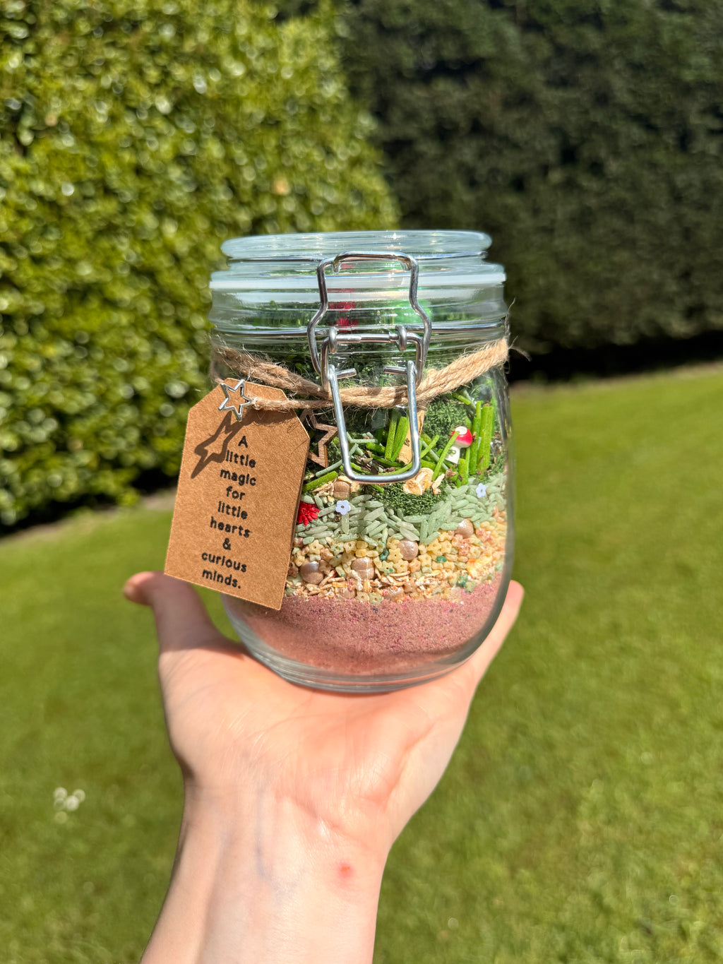Fairy Kingdom Sensory Play Jar | Pour & Play Sensory Kit