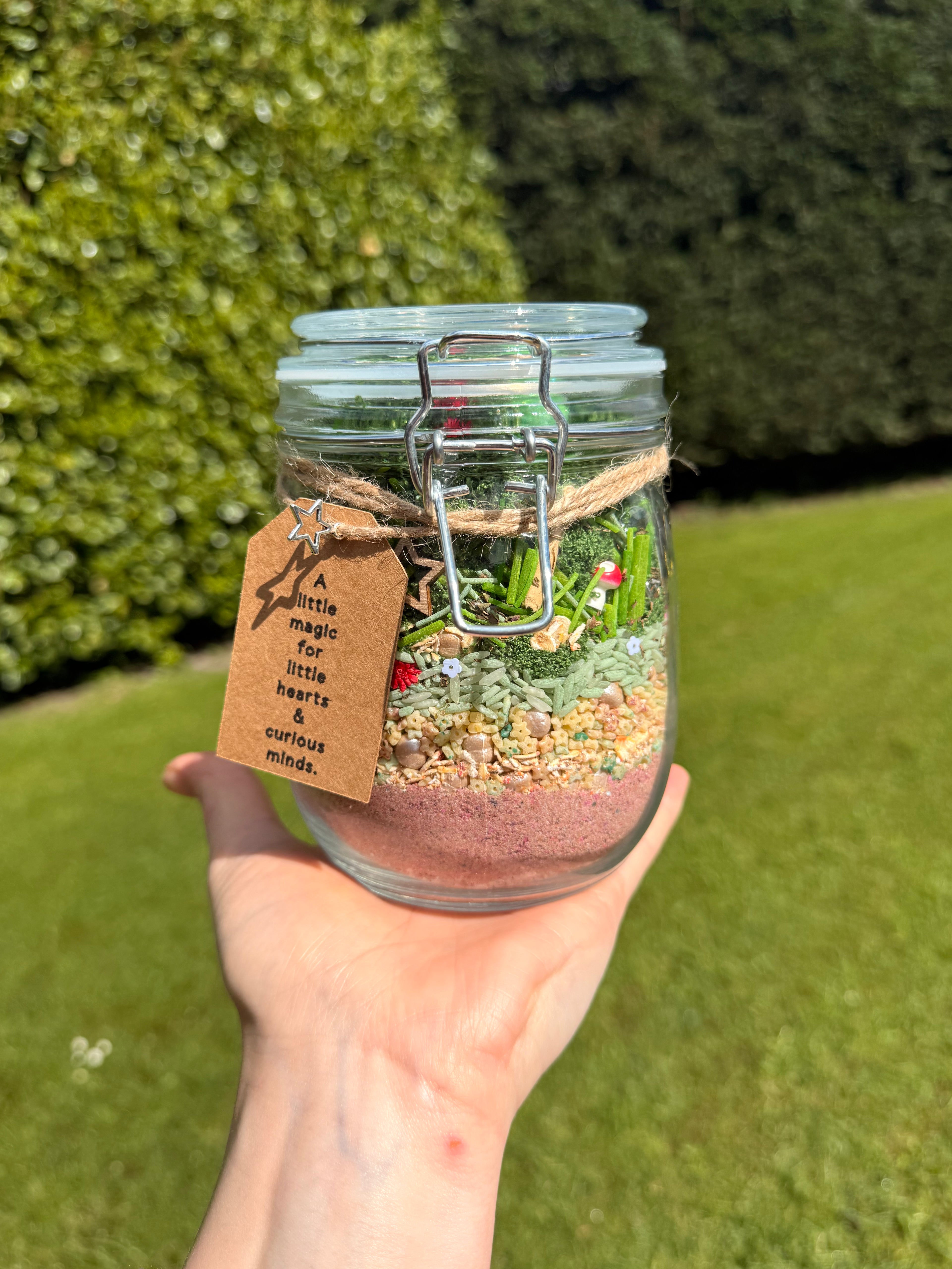 Fairy Kingdom Sensory Play Jar | Pour & Play Sensory Kit