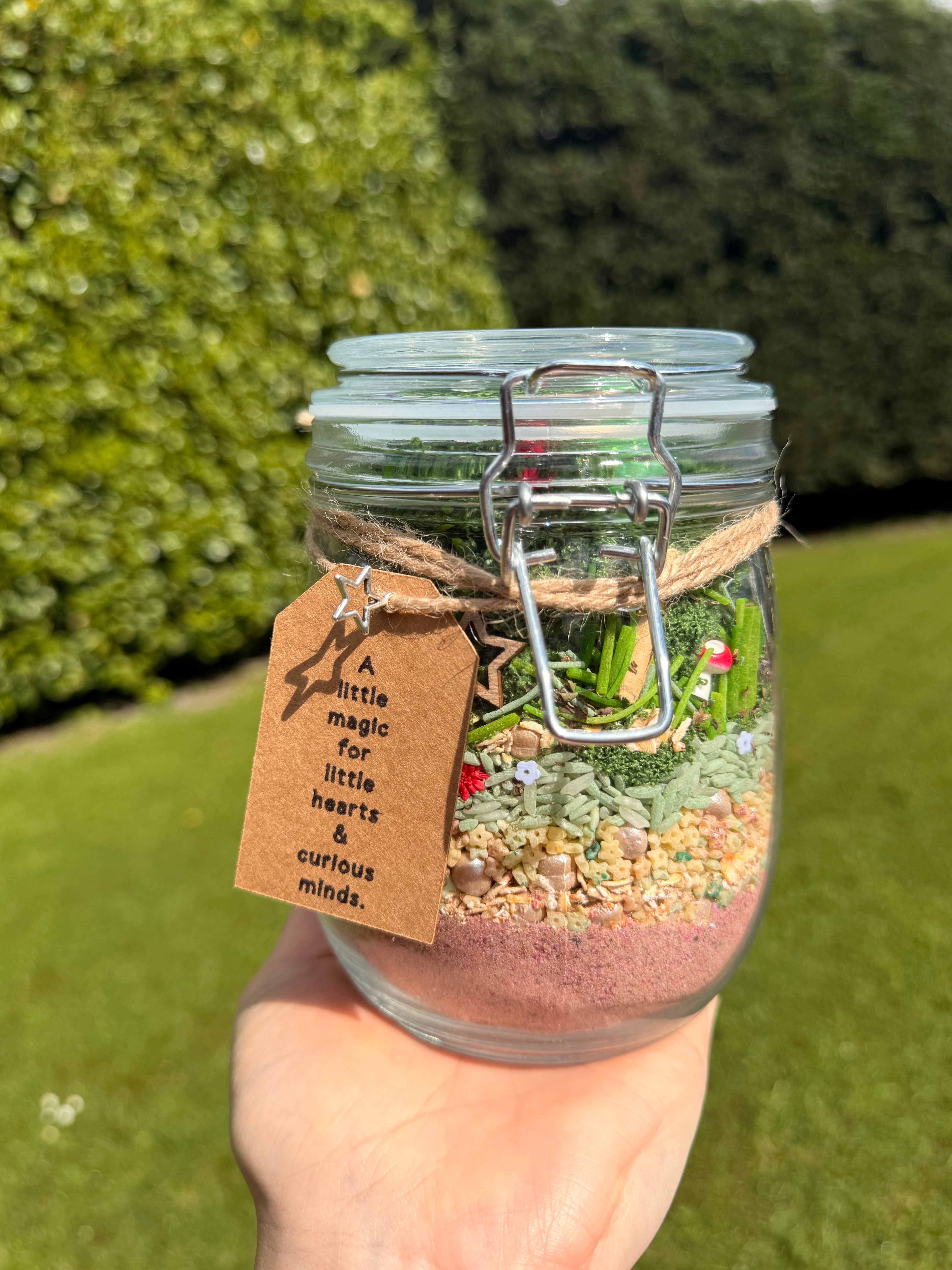 Fairy Kingdom Sensory Play Jar | Pour & Play Sensory Kit