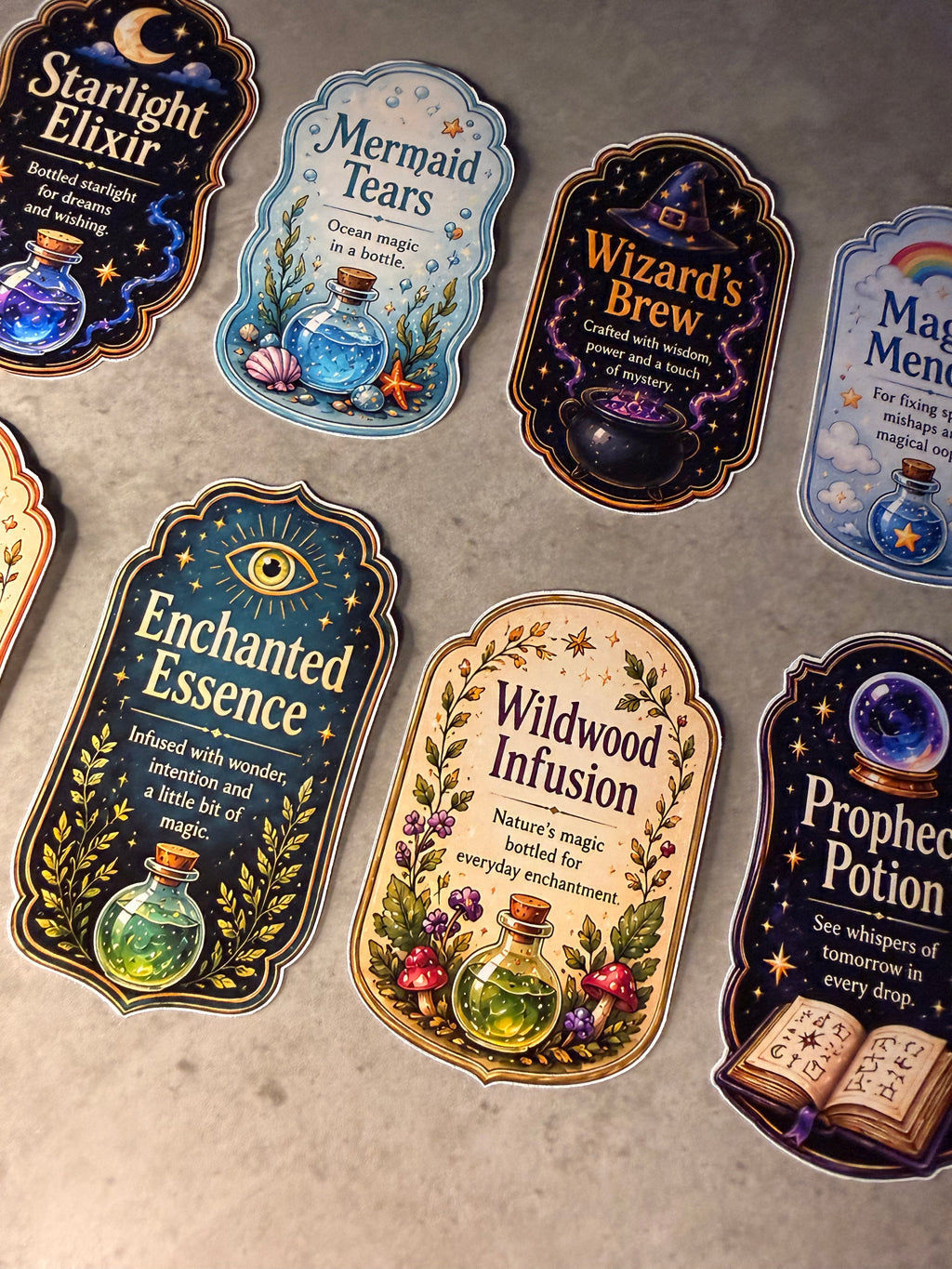 Magical Potion Labels