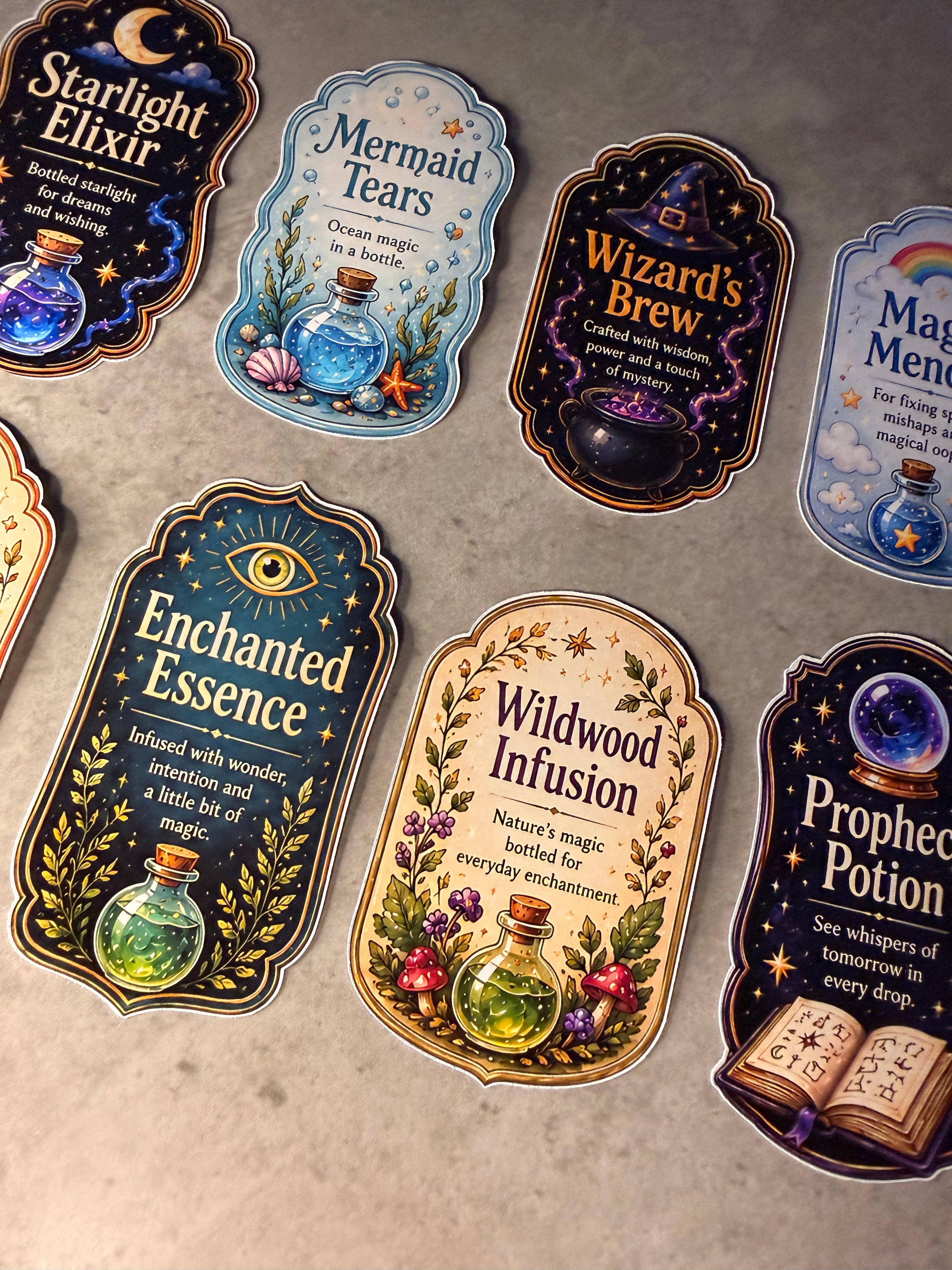 Magical Potion Labels