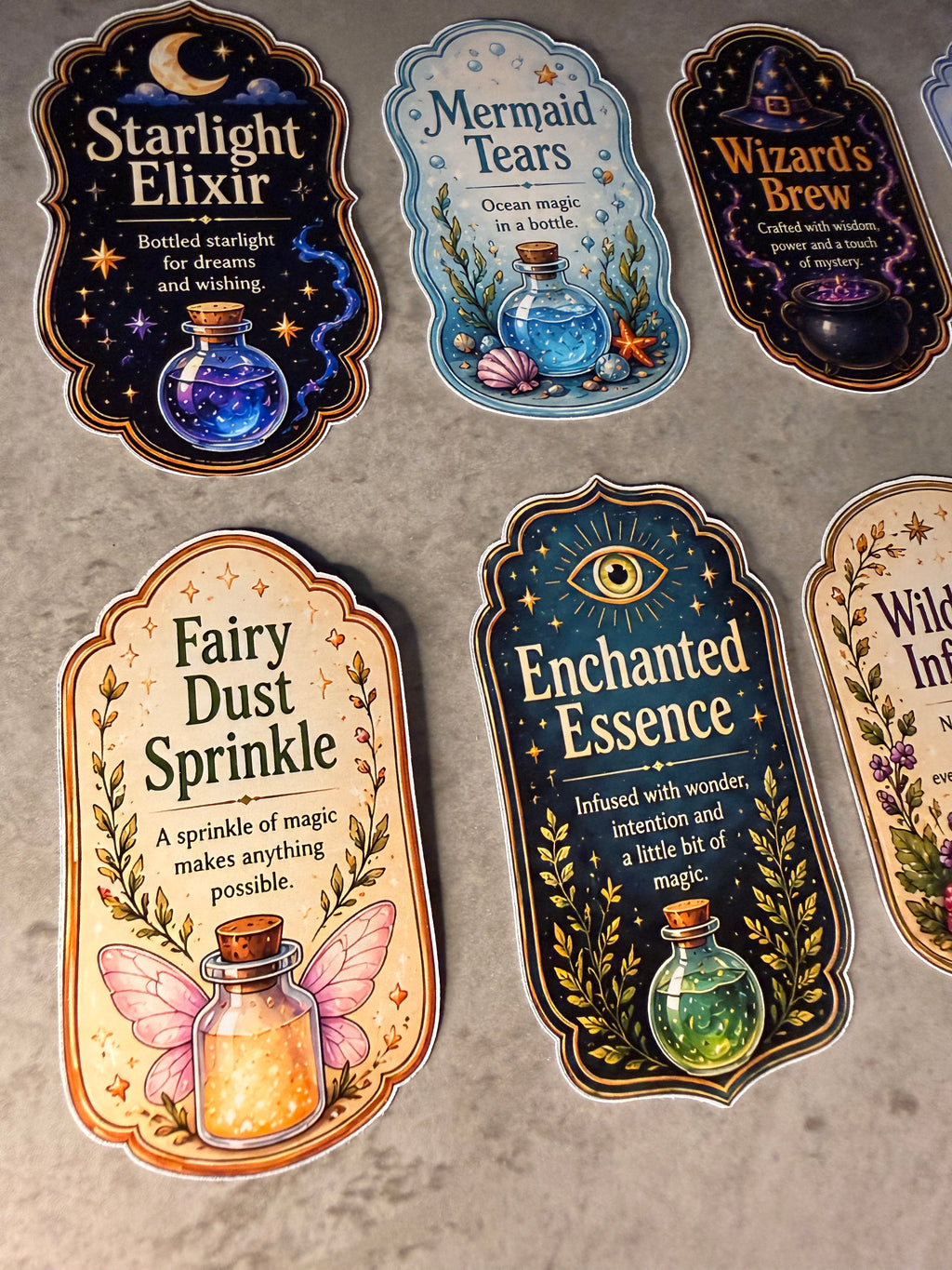 Magical Potion Labels
