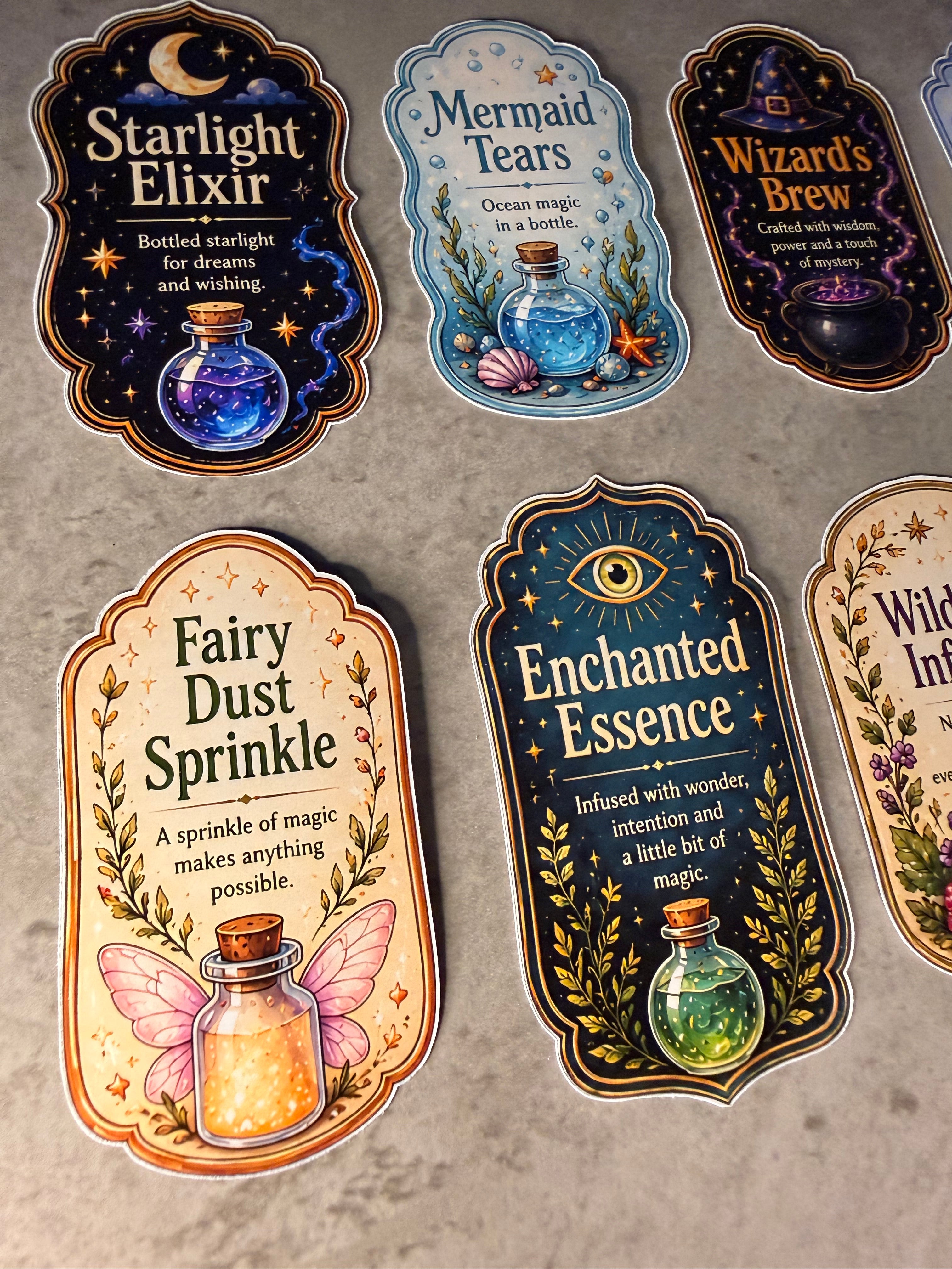 Magical Potion Labels