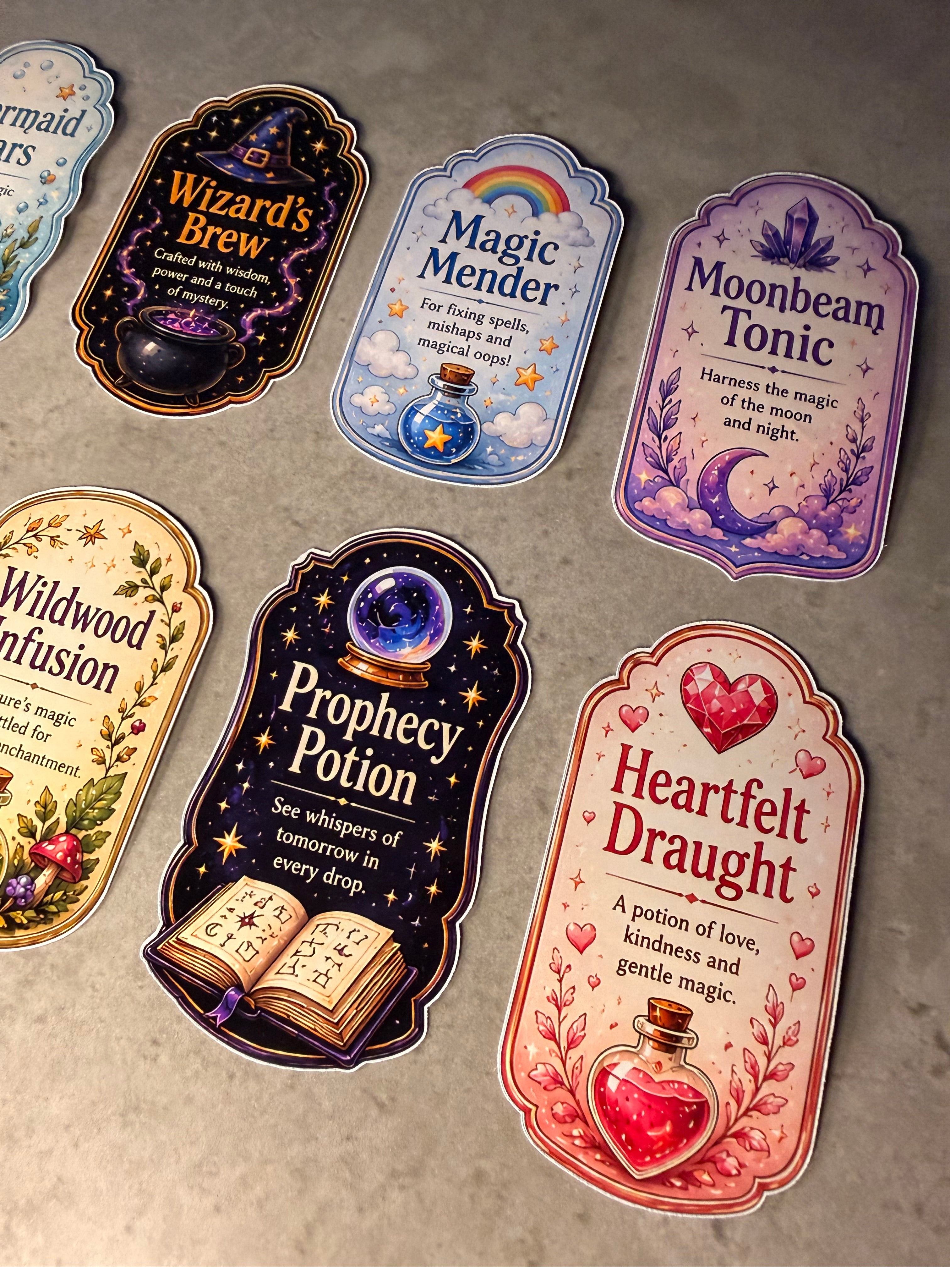 Magical Potion Labels