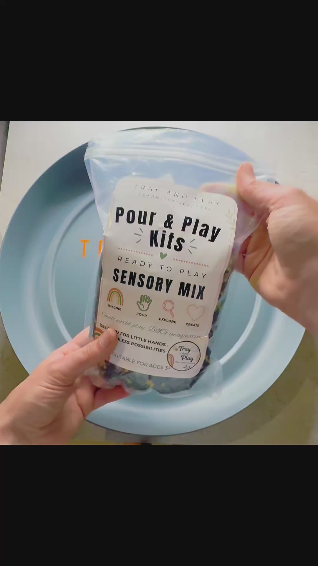 Ocean Pour & Play Sensory Kit